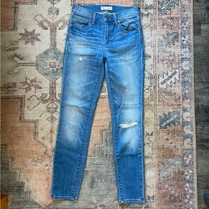 Madewell 9” High Rise Skinny